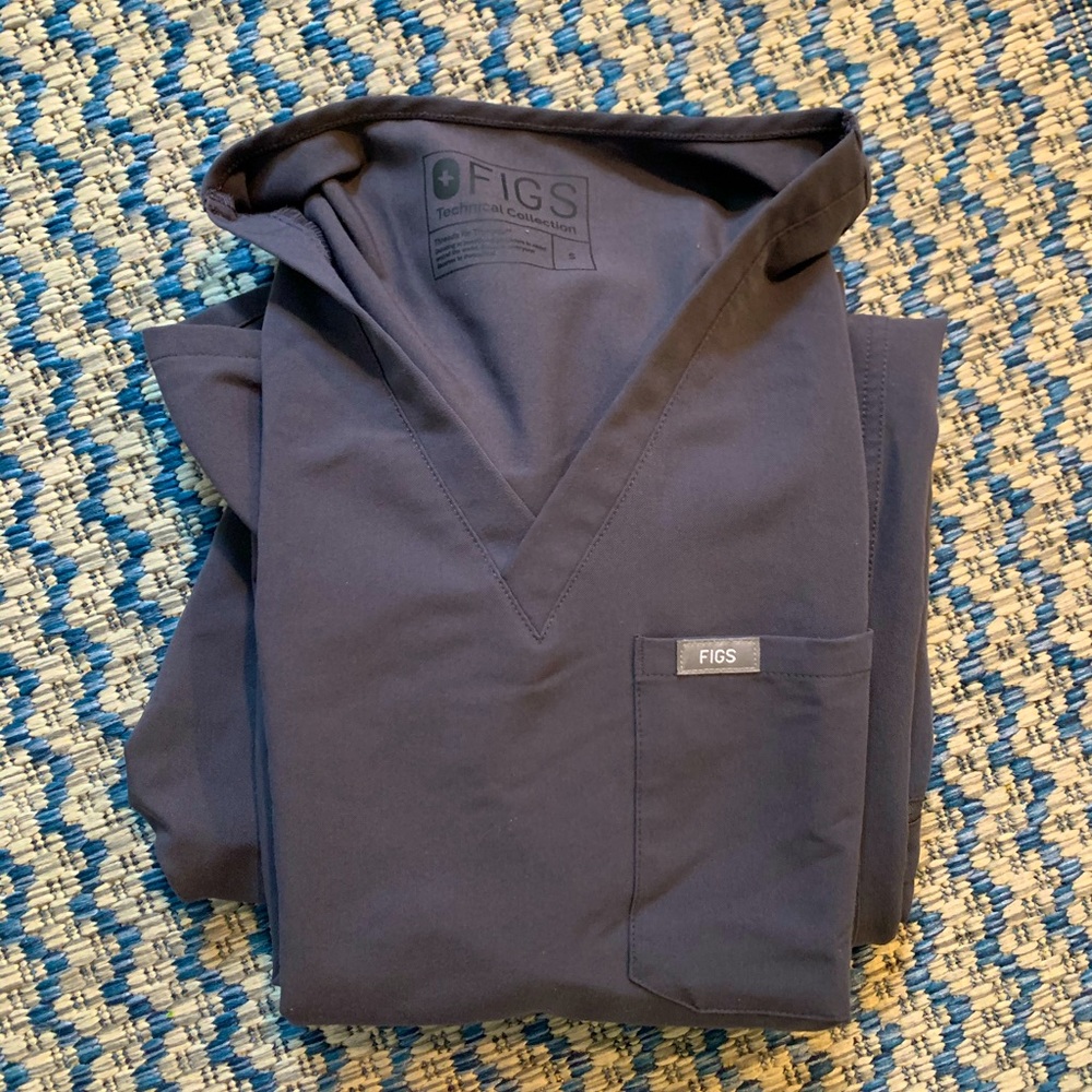 FIGS SCRUBS (Charcoal - Limited Ed) SET SIZE SM